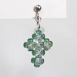 Clips  - Silver 925 - Earrings Viridiana - Clips  - Silver 925 - Argent 925